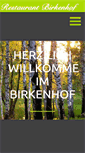Mobile Screenshot of birkenhof-wettingen.ch