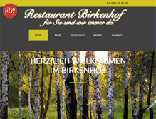 Tablet Screenshot of birkenhof-wettingen.ch